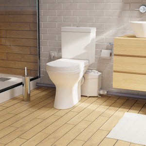 Instala un baño completo donde quieras con el triturador sanitário